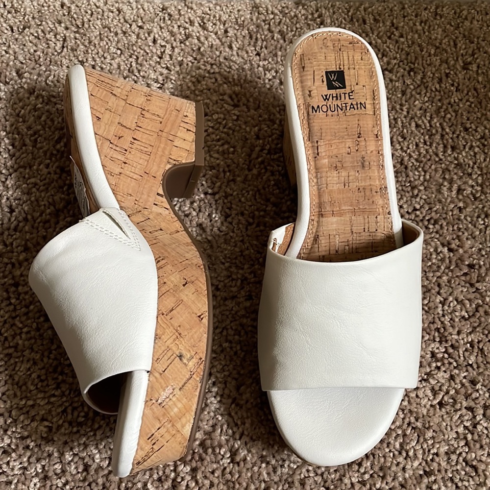 White wedges